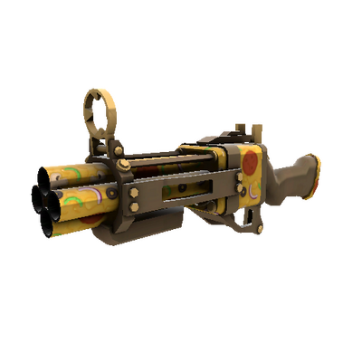 Strange Specialized Killstreak Pizza Polished Iron Bomber (Factory New)