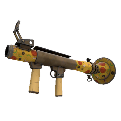 Killstreak Pizza Polished Rocket Launcher (Well-Worn)