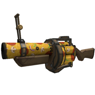 Strange Specialized Killstreak Pizza Polished Grenade Launcher (Field-Tested)