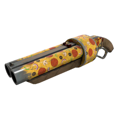 Strange Pizza Polished Scattergun (Well-Worn)