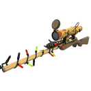 Festivized Killstreak Pizza Polished Sniper Rifle (Field-Tested)