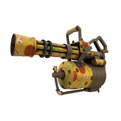 Specialized Killstreak Pizza Polished Minigun (Minimal Wear)