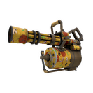 Strange Pizza Polished Minigun (Well-Worn)
