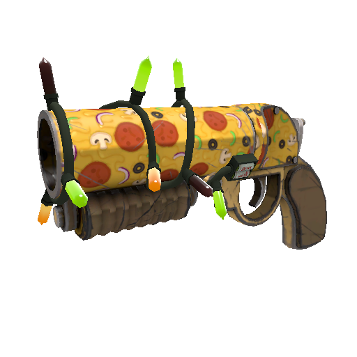 Strange Festivized Specialized Killstreak Pizza Polished Scorch Shot (Field-Tested)