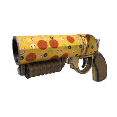 Strange Professional Killstreak Pizza Polished Scorch Shot (Field-Tested)