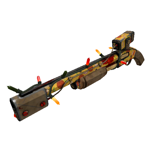 Festivized Killstreak Pizza Polished Rescue Ranger (Battle Scarred)