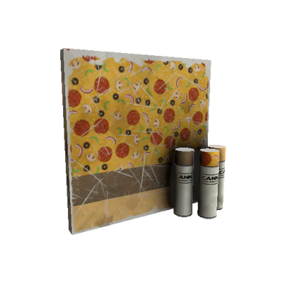 Strange Pizza Polished War Paint (Well-Worn)