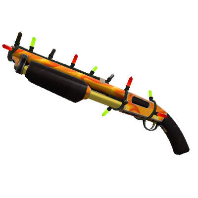 Strange Festivized Professional Killstreak Fire Glazed Shotgun (Minimal Wear)