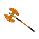 Professional Killstreak Fire Glazed Scotsman's Skullcutter (Minimal Wear)