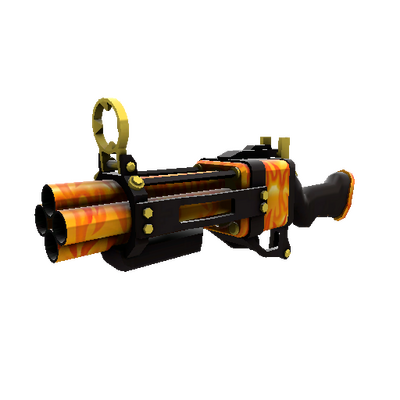 Unusual Professional Killstreak Fire Glazed Iron Bomber (Factory New)