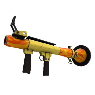 Professional Killstreak Fire Glazed Rocket Launcher (Minimal Wear)