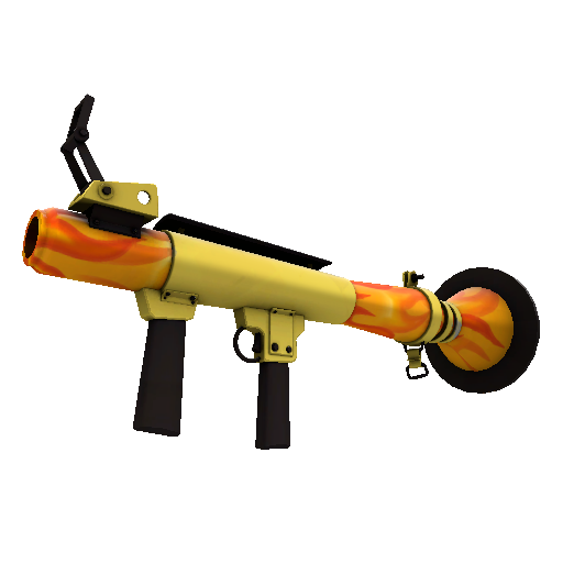 Fire Glazed Rocket Launcher