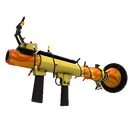 Festivized Fire Glazed Rocket Launcher (Minimal Wear)