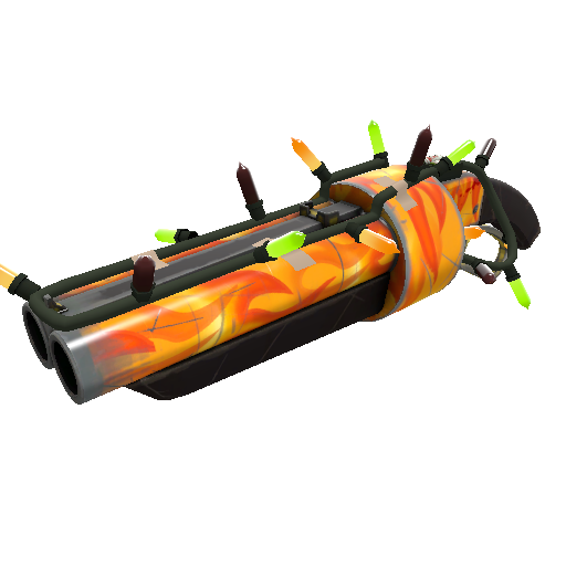 Festivized Fire Glazed Scattergun (Field-Tested)