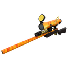 Fire Glazed Sniper Rifle (Minimal Wear)