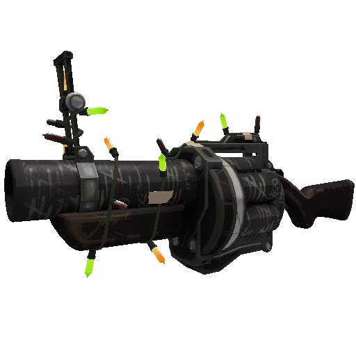 Unusual Festivized Professional Killstreak Kill Covered Grenade Launcher (Field-Tested)