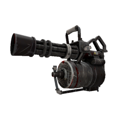 Specialized Killstreak Kill Covered Minigun (Battle Scarred)