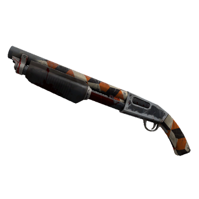 Strange Merc Stained Shotgun (Battle Scarred)