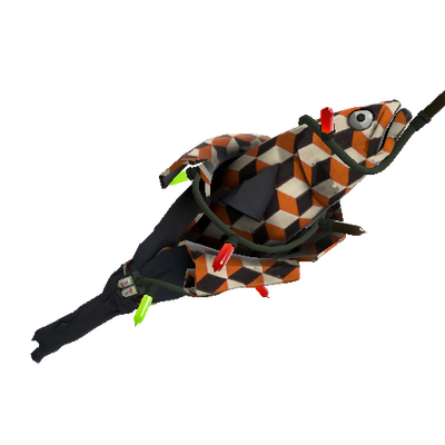 Strange Festivized Professional Killstreak Merc Stained Holy Mackerel (Factory New)