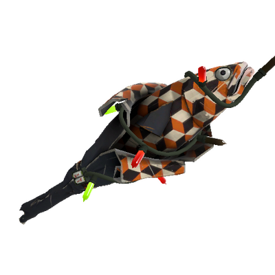 Strange Festivized Professional Killstreak Merc Stained Holy Mackerel (Minimal Wear)