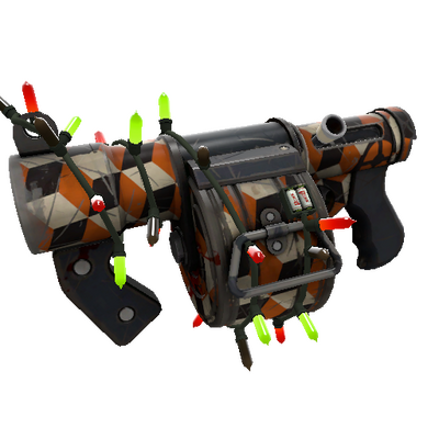 Strange Festivized Specialized Killstreak Merc Stained Stickybomb Launcher (Well-Worn)