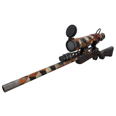 Strange Merc Stained Sniper Rifle (Battle Scarred)