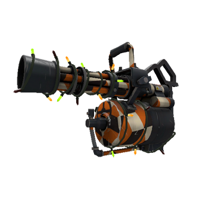 Strange Festivized Specialized Killstreak Merc Stained Minigun (Minimal Wear)