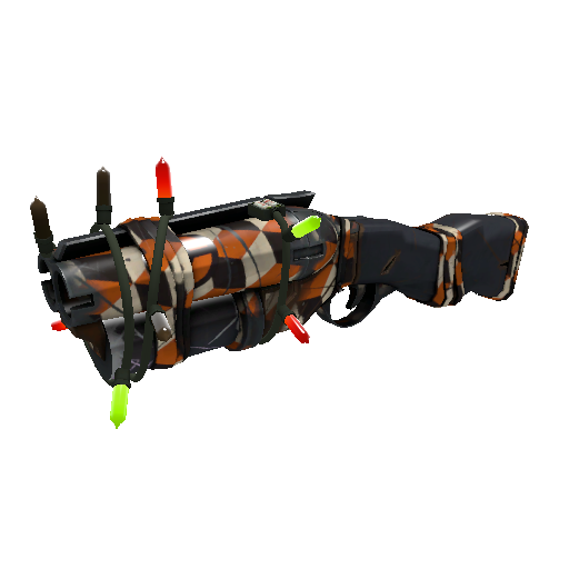 Unusual Festivized Professional Killstreak Merc Stained Soda Popper (Field-Tested)