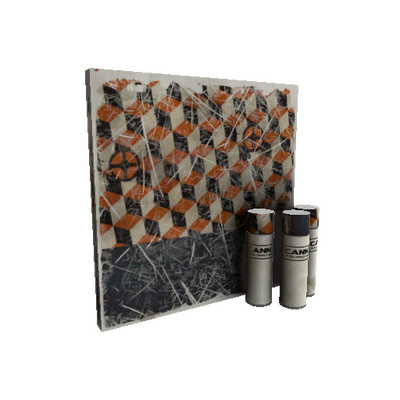 Strange Merc Stained War Paint (Well-Worn)