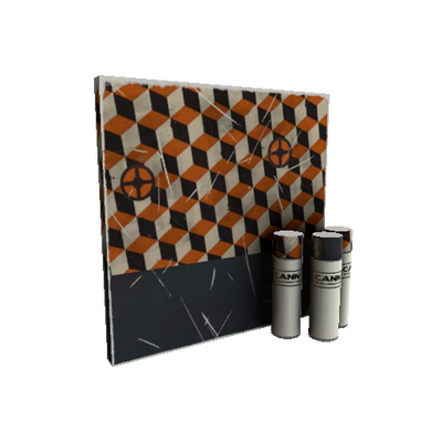 Strange Merc Stained War Paint (Minimal Wear)