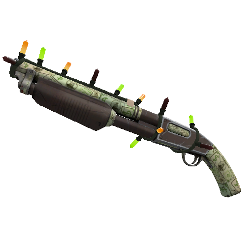 Strange Festivized Specialized Killstreak Bank Rolled Shotgun (Field-Tested)