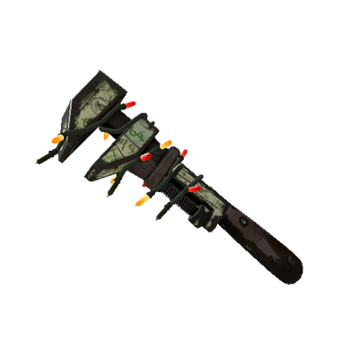 Unusual Festivized Professional Killstreak Bank Rolled Wrench (Well-Worn)