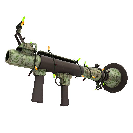 Strange Festivized Killstreak Bank Rolled Rocket Launcher (Factory New)
