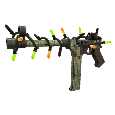 Strange Festivized Specialized Killstreak Bank Rolled SMG (Well-Worn)