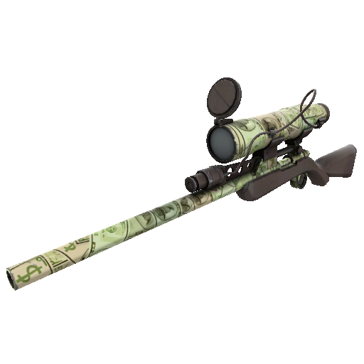 Bank Rolled Sniper Rifle (Minimal Wear)