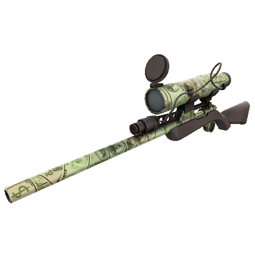 Bank Rolled Sniper Rifle