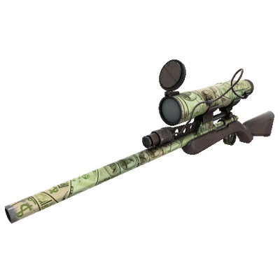 Unusual Specialized Killstreak Bank Rolled Sniper Rifle (Field-Tested)