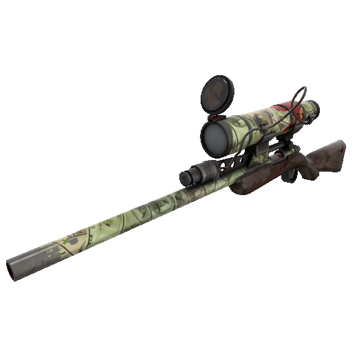 Bank Rolled Sniper Rifle (Battle Scarred)
