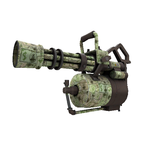 Bank Rolled Minigun (Minimal Wear)