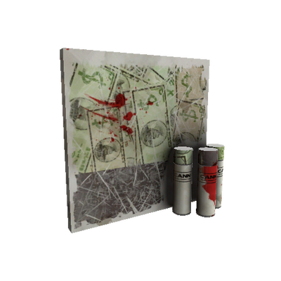 Strange Bank Rolled War Paint (Battle Scarred)