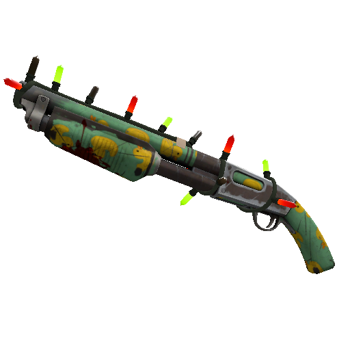 Festivized Killstreak Quack Canvassed Shotgun (Well-Worn)