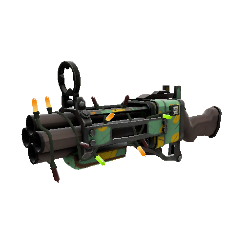 Strange Festivized Specialized Killstreak Quack Canvassed Iron Bomber (Field-Tested)