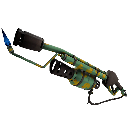 Strange Quack Canvassed Flame Thrower (Minimal Wear)