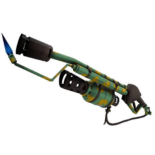 Strange Quack Canvassed Flame Thrower (Factory New)
