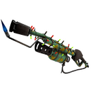 Unusual Festivized Specialized Killstreak Quack Canvassed Flame Thrower (Field-Tested)