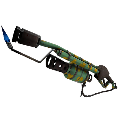 Strange Professional Killstreak Quack Canvassed Flame Thrower (Field-Tested)