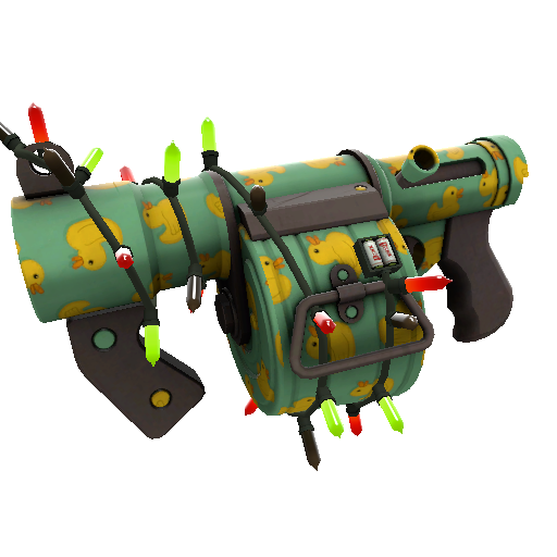 Festivized Specialized Killstreak Quack Canvassed Stickybomb Launcher (Factory New)