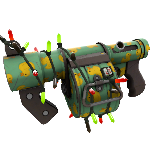 Festivized Quack Canvassed Stickybomb Launcher (Minimal Wear)
