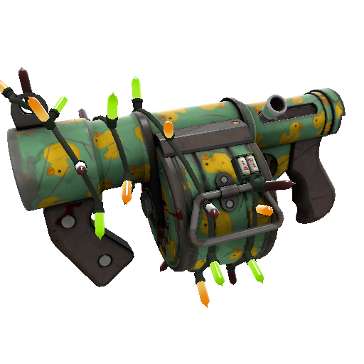 Festivized Quack Canvassed Stickybomb Launcher (Well-Worn)
