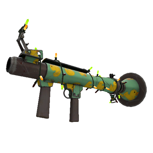 Festivized Quack Canvassed Rocket Launcher (Field-Tested)